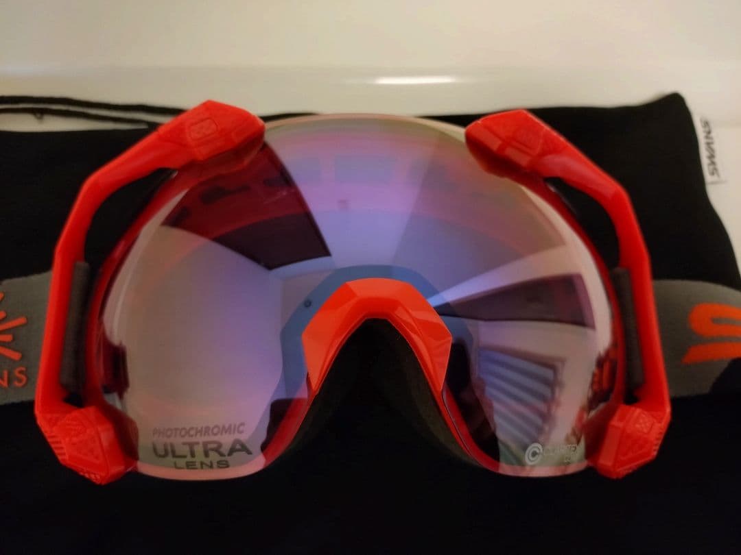 SWANS C2N スノーゴーグル 調光レンズ