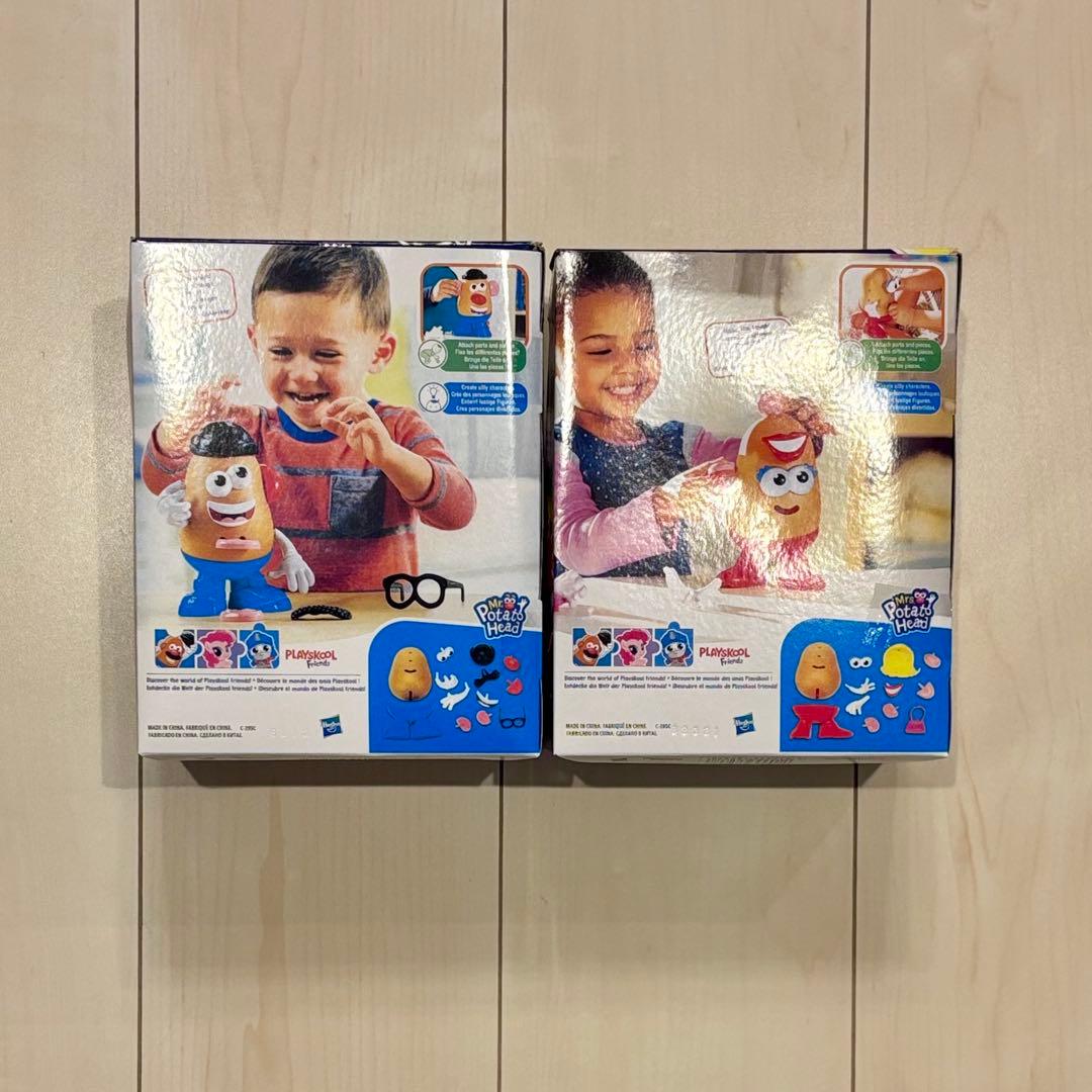 Mr. Potato HeadとMrs. Potato Headの2体セット