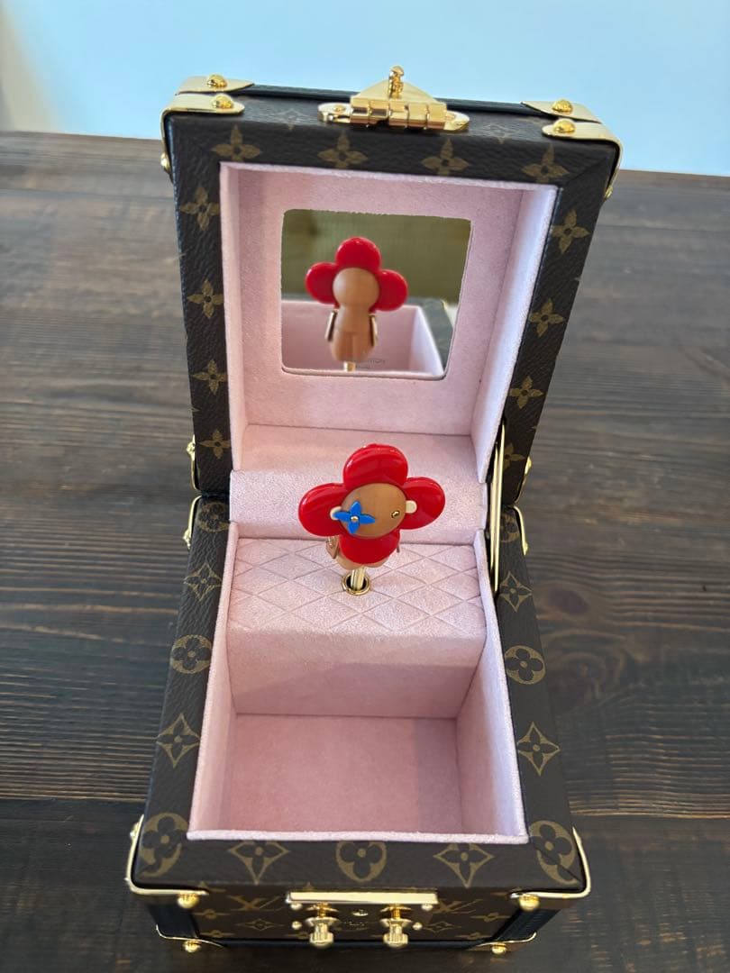 ルイ・ヴィトン ボワット・ア ムジーク モノグラム オルゴール ヴィヴィエンヌ