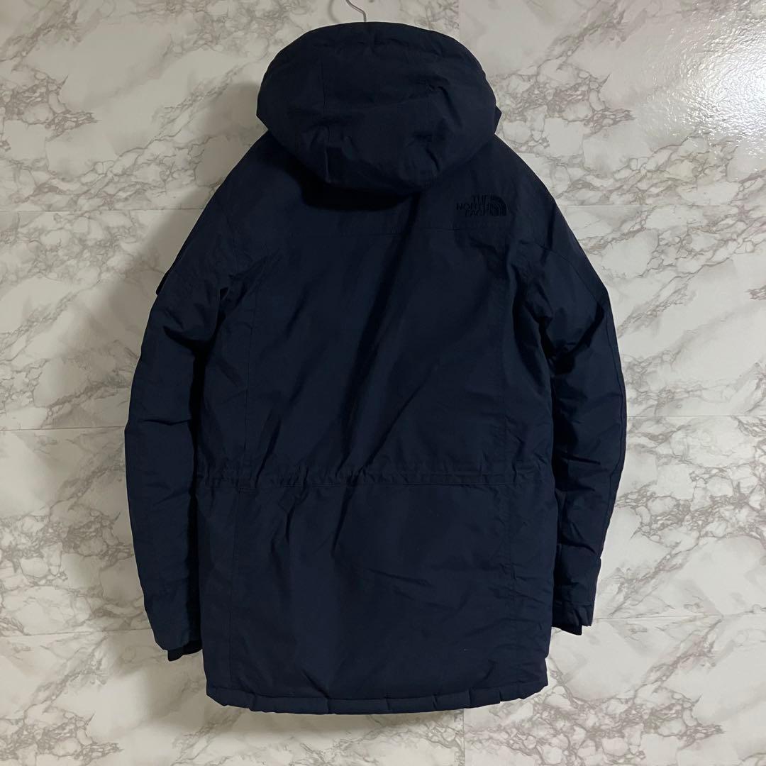 ノースフェイス　マクマードパーカー　ワンポイントロゴ　ダウン　ネイビー　ＸＳ