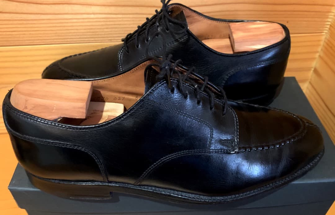 1*O様 オールデン961手縫ノルウィージャンUチップBruce B&Co別注2