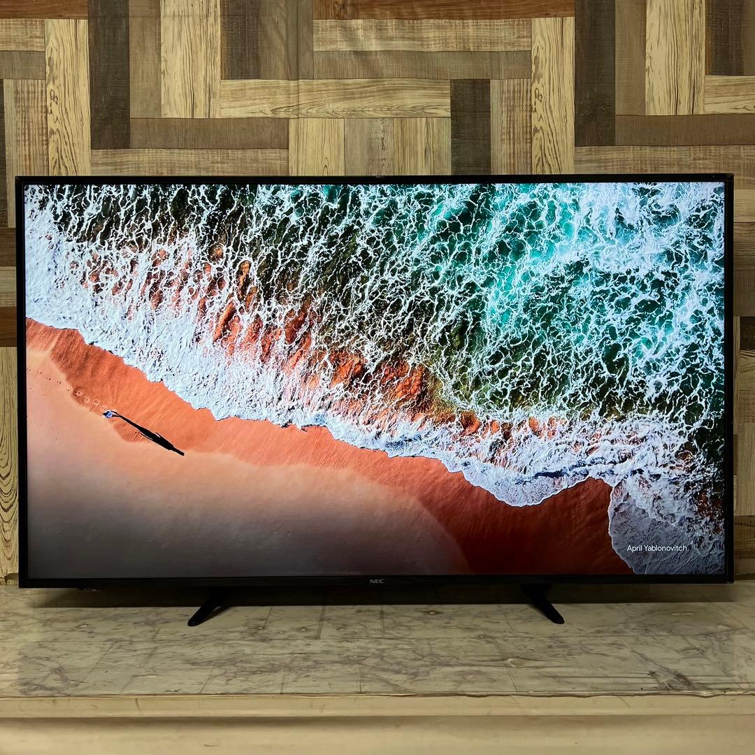 ☆Yuu☆さん専用全国送料込NEC55型4K液晶モニタースリム&スタイリッシュ