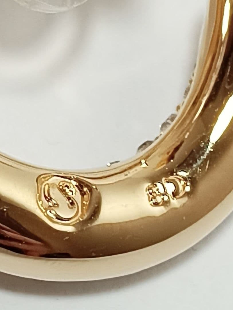 スワロフスキー　デクステラ　イヤーカフセット　ピアス　5615734　ゴールド