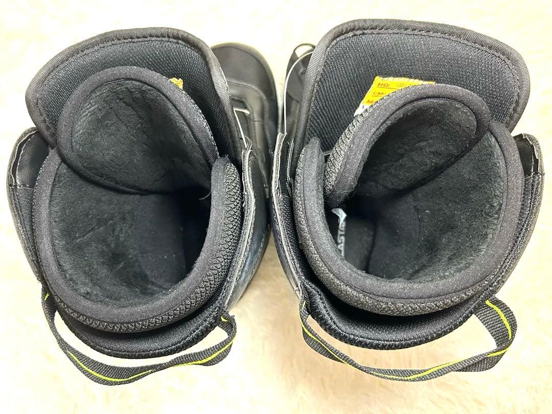 LASTARTS ブラック スノボ　ボア　雪遊び　スノーボードブーツ　27.5