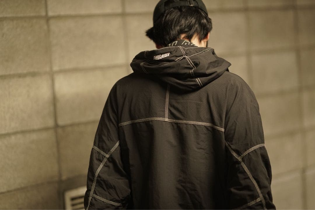 palace skateboard ハーフジップ アノラック ジャケット