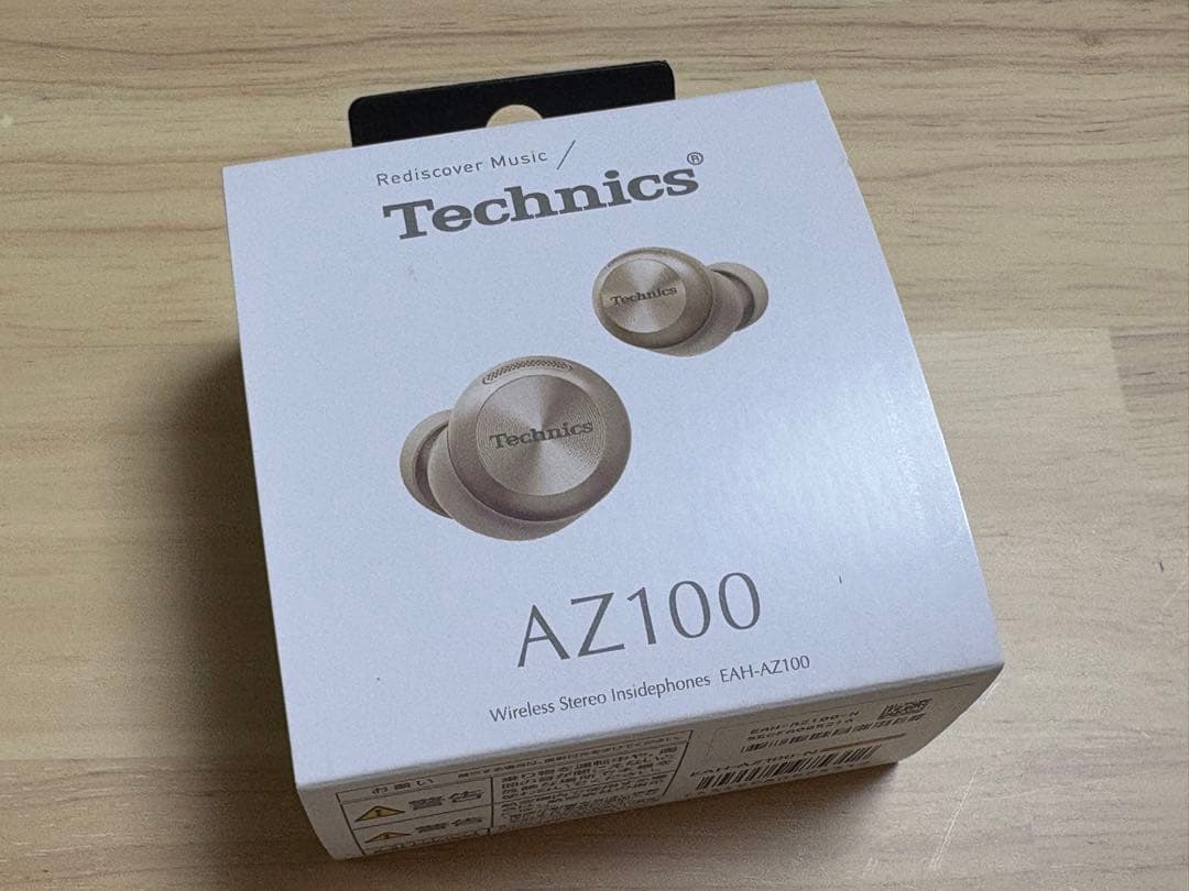 【美品】Technics EAH-AZ100 シャンパンゴールド