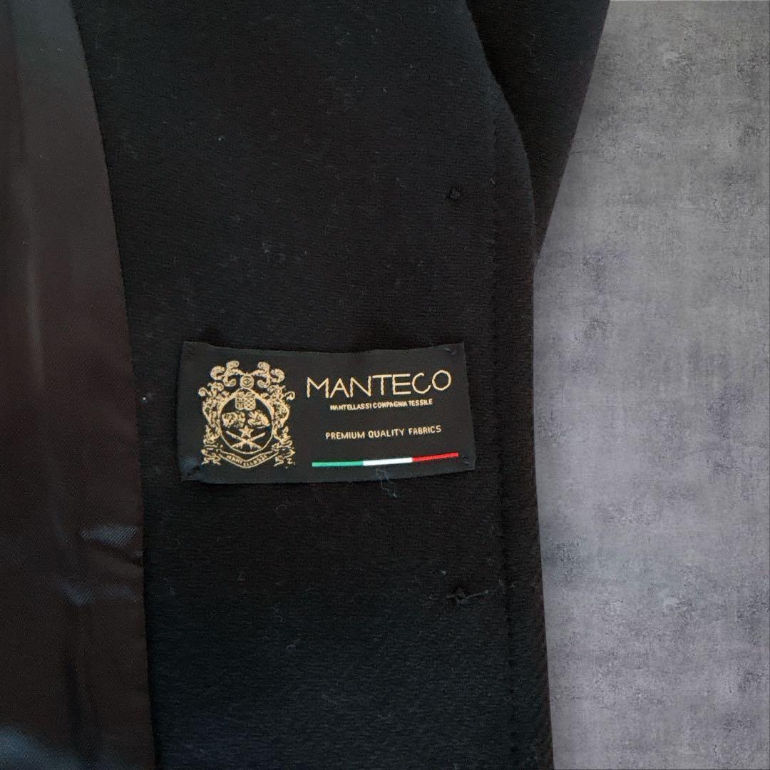 【ザラ】ケープコート　ポンチョ　金ボタン　マンテコ　ウール　完売品　黒　S〜M