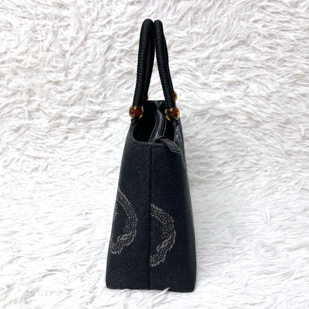 【極美品】京都 西陣 iroha いろは 利休バッグ 龍 西陣織 和装フォーマル