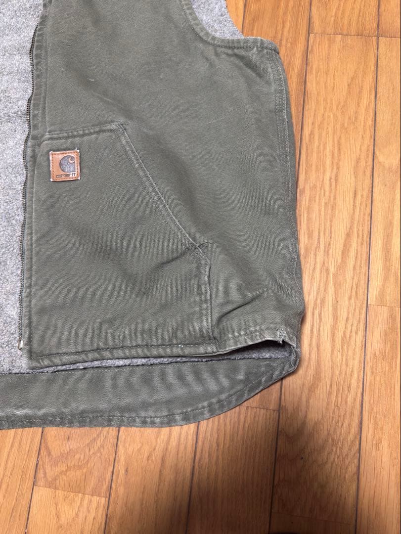 Carhartt オリーブグリーン ベスト