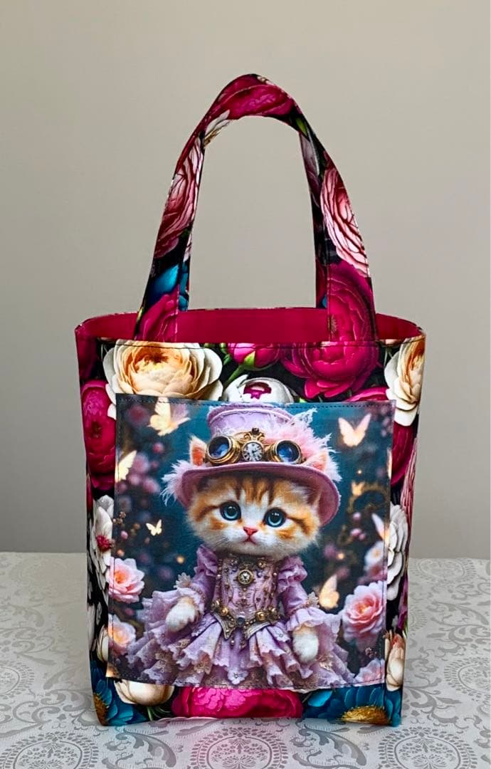 みい　ポメちゃん　トートバッグ　小物入れ