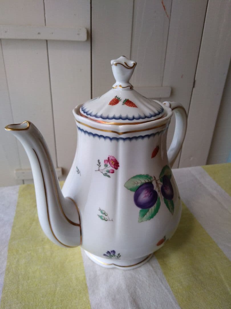 Richard Ginori　イタリアンフルーツ　コーヒーポット