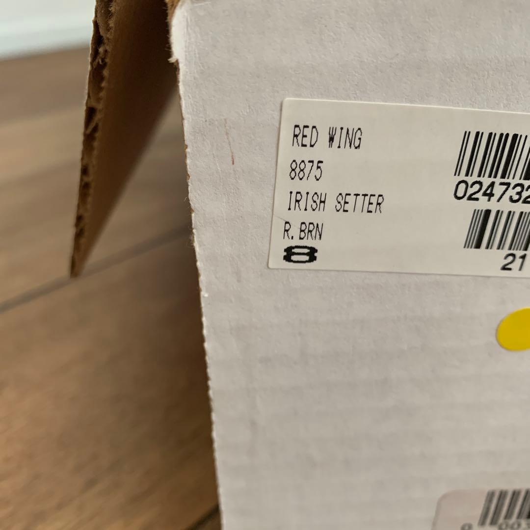 RED WING SHOES レッドウィング アイリッシュセッター 8875