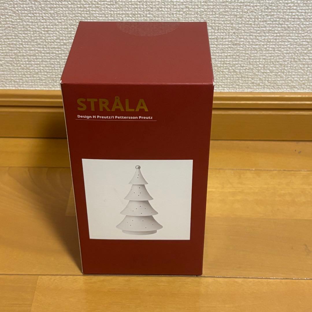 ストローラ LEDデコレーションテーブルランプ、ツリーメタル/電池式 18cm