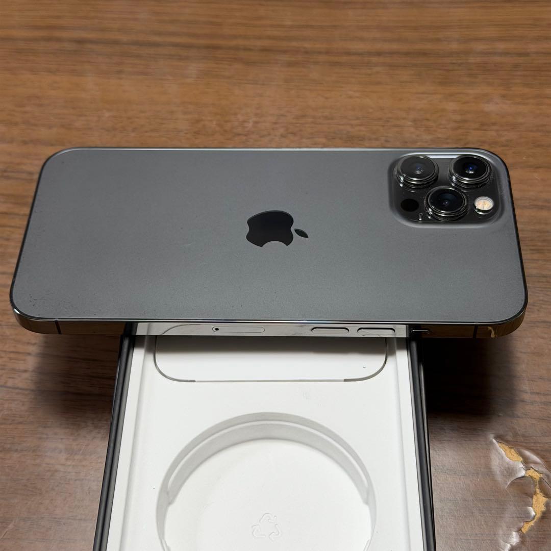 【超極美品】iPhone12ProMAX 128GB グラファイト