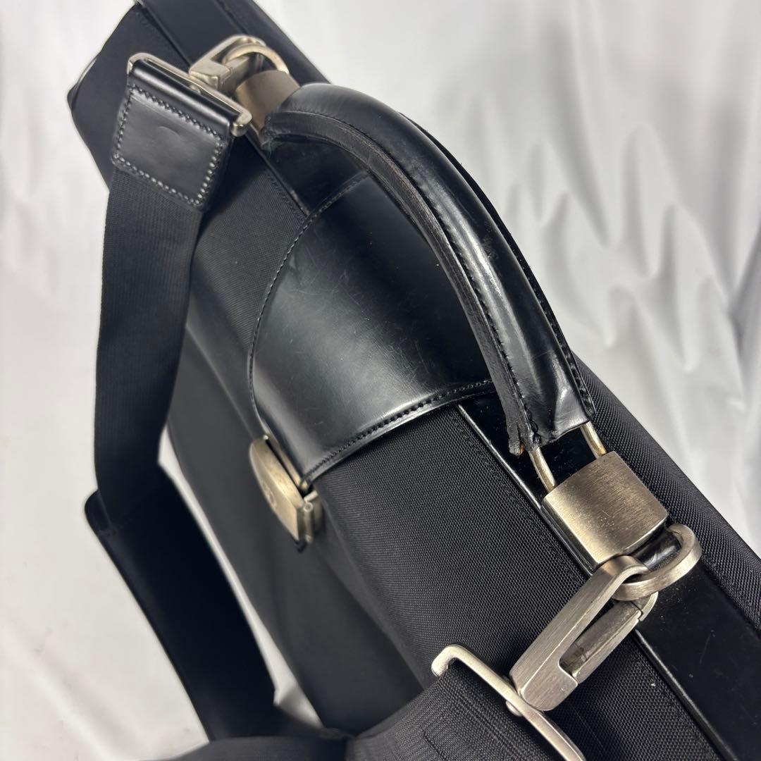 dunhill 　ビジネスバッグ 　ダレスバッグ 　ドクターズバッグ　ブラック