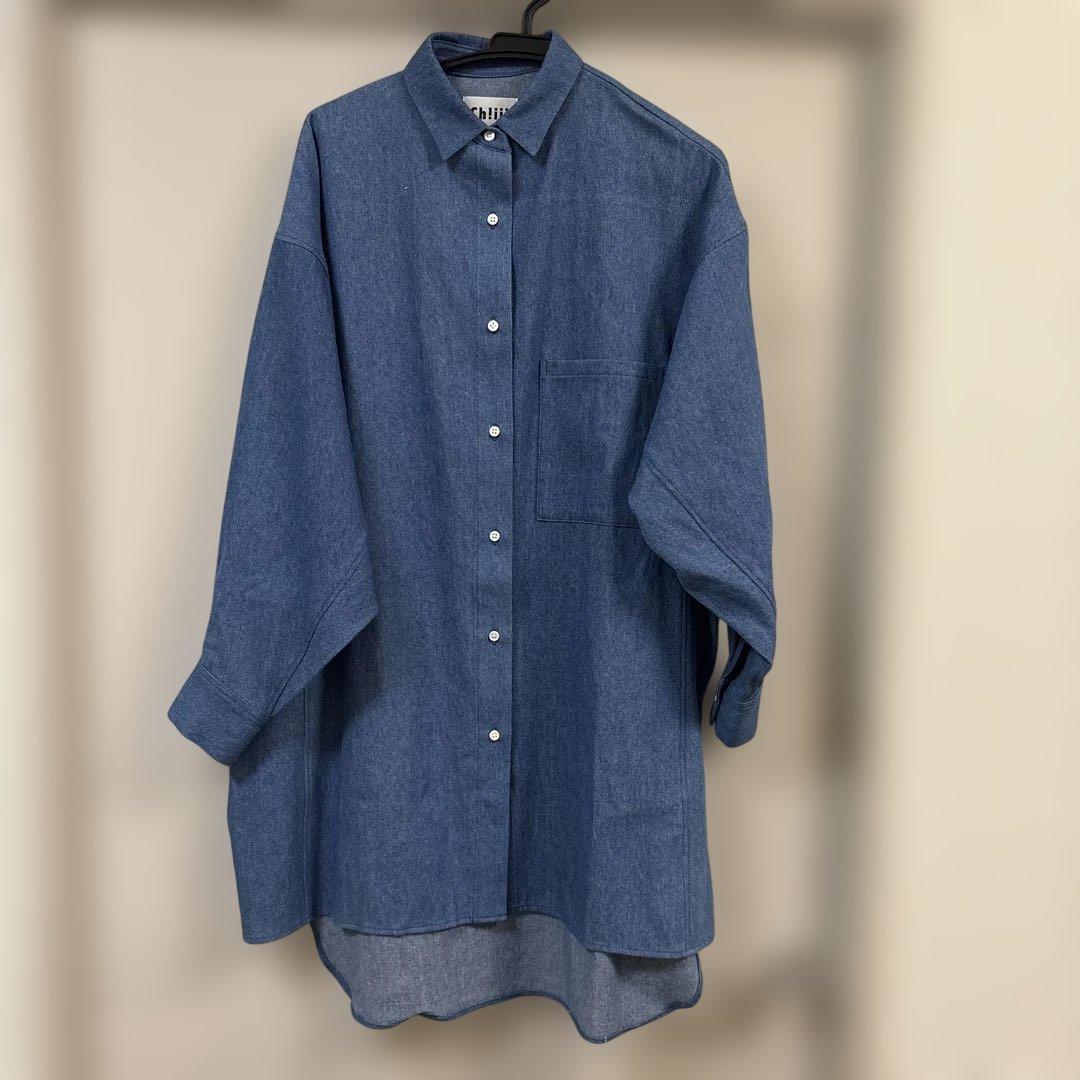 chiiibag デニムオーバーサイズシャツ