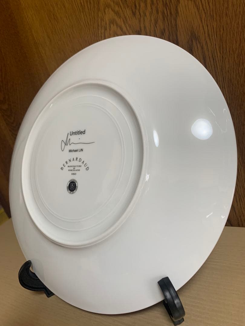 BERNARDAUD / ベルナルド　150周年　マイケル•リン　プレート　４枚