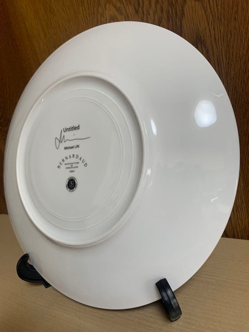 BERNARDAUD / ベルナルド　150周年　マイケル•リン　プレート　４枚