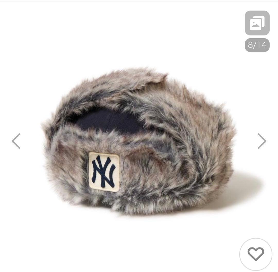 NEW ERA ネイビー フライトキャップ