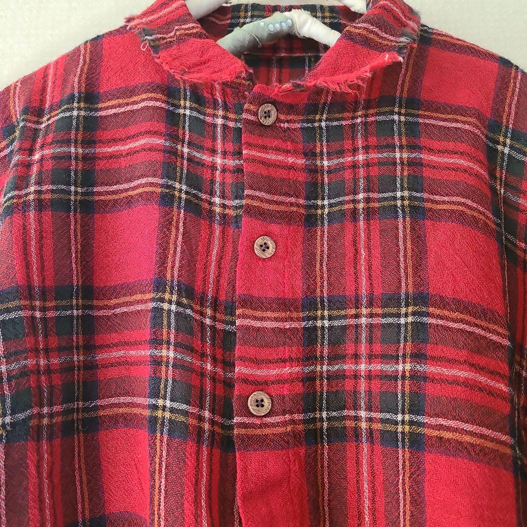 【美品】45rpm ◡̈ シャツ　タータンチェック