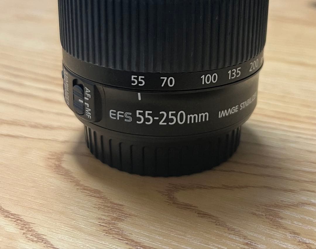 レンズ(ズーム) canon EF-S55-250mm F4-5.6 IS STM