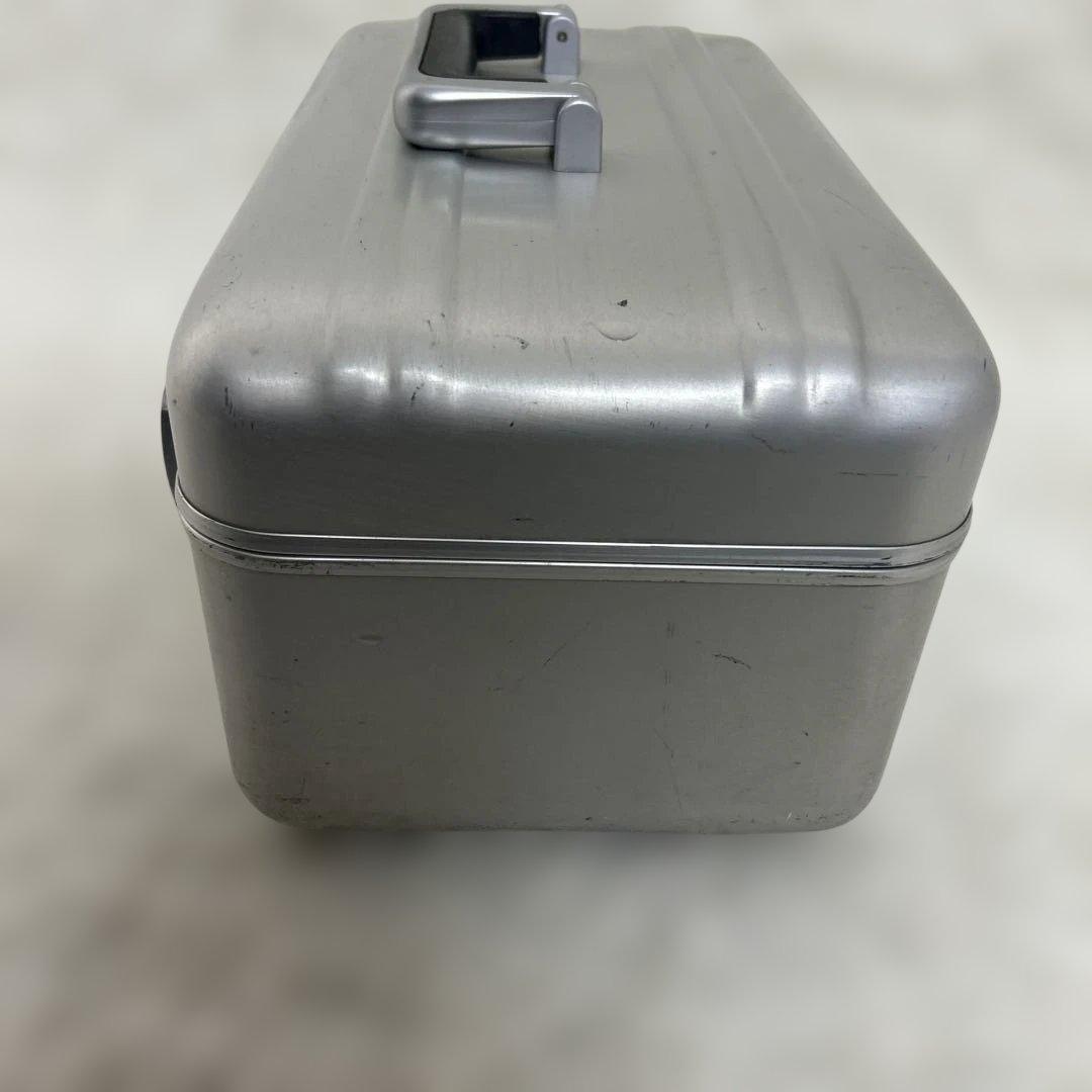 【希少品】ゼロハリーバートン　トランク　メイクボックス　シルバー