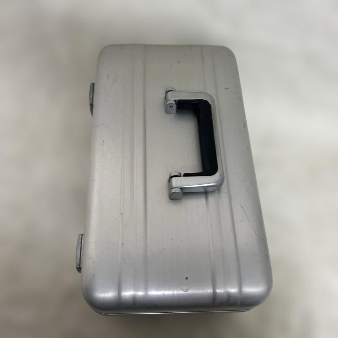 【希少品】ゼロハリーバートン　トランク　メイクボックス　シルバー