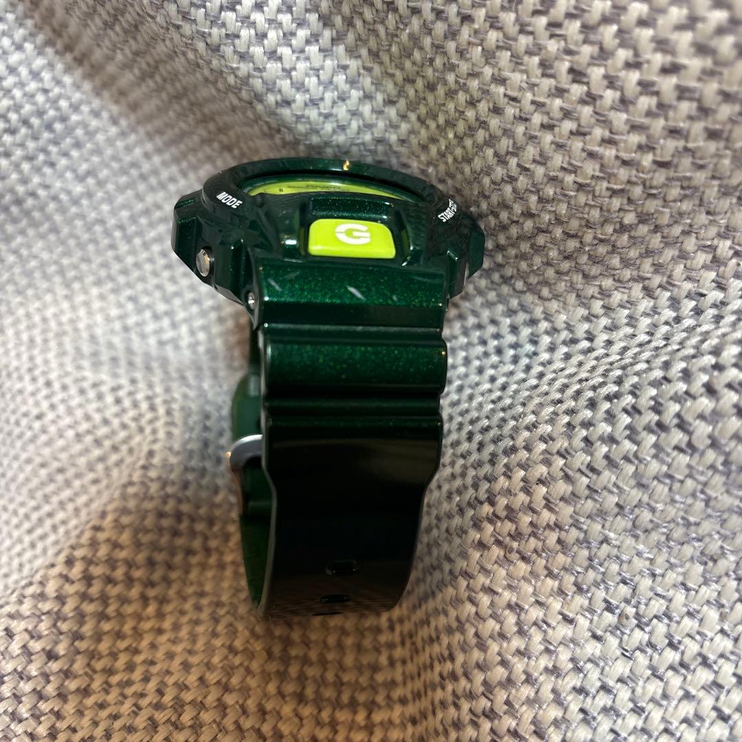 gショック dw-6900 クレイジーカラー　グリーン
