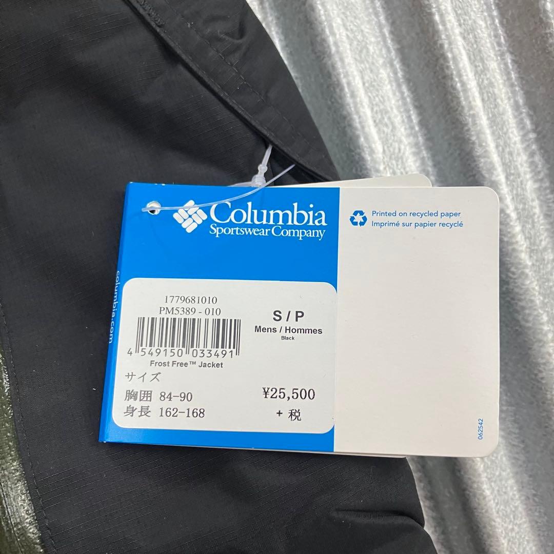 未使用　コロンビア　スノボウェア　上着　ジャケット　アウター　メンズ　黒　S