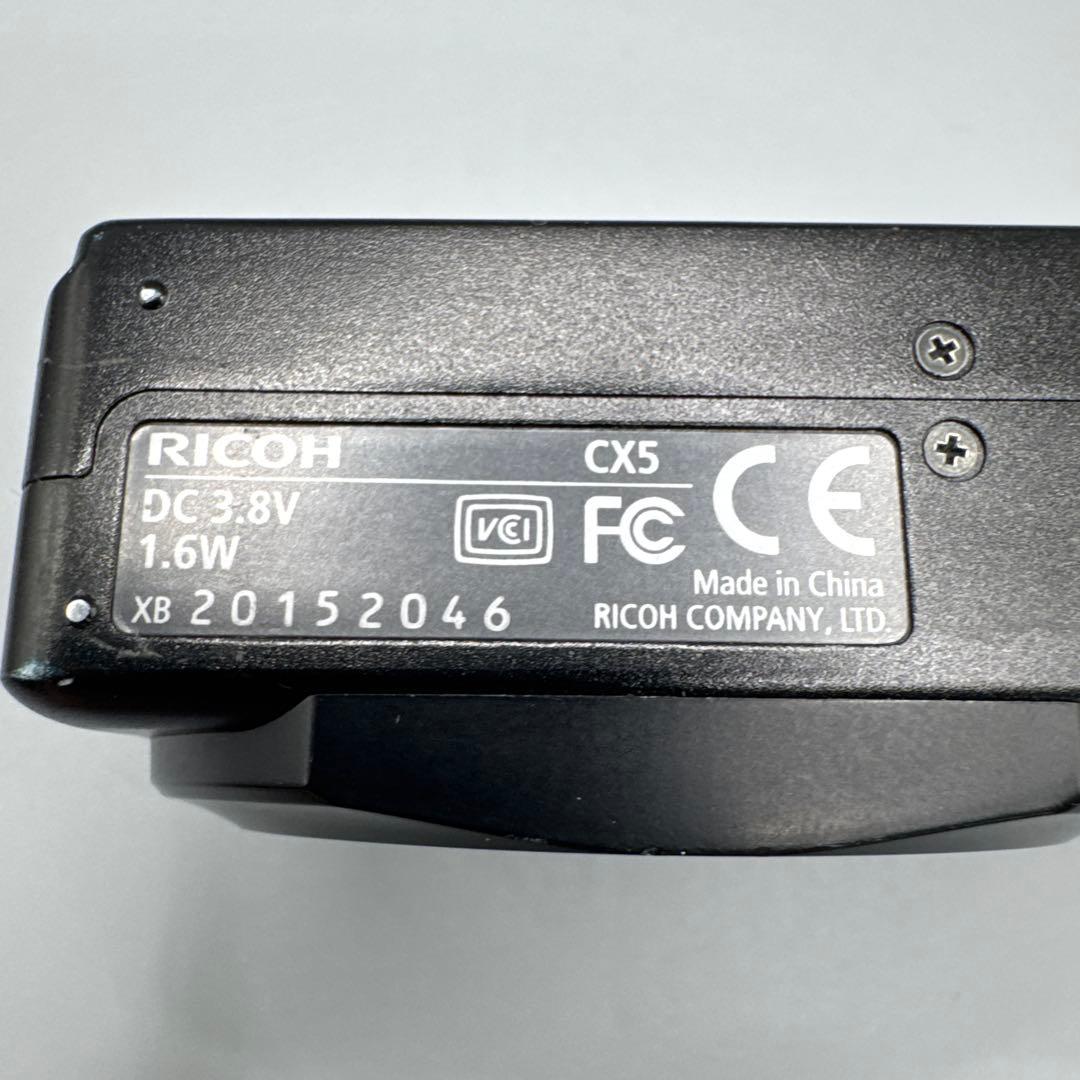B195 RICOH CX5 コンパクト デジタル カメラ デジカメ コンデジ