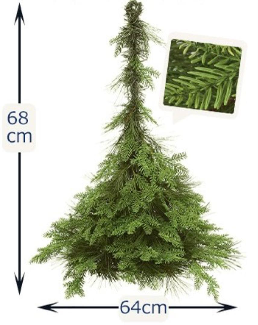 ハンギング　クリスマスツリー　フェイクグリーン　観葉植物　インテリア