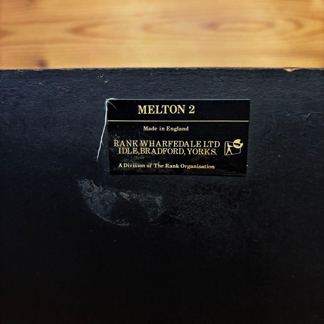 【希少】Wharfedale MELTON2 ブックシェルフ型スピーカー ペア