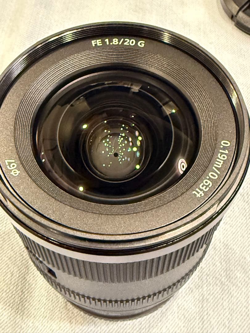 ソニー FE 20mm F1.8 G [SEL20F18G] レンズ