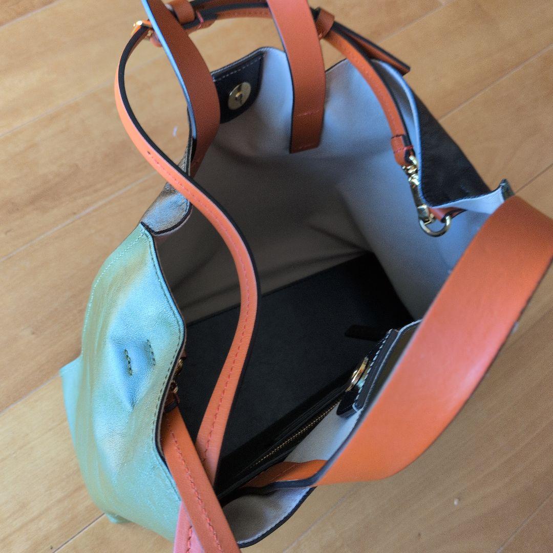 マルニミュゼオソフト2WAY革トートブラック