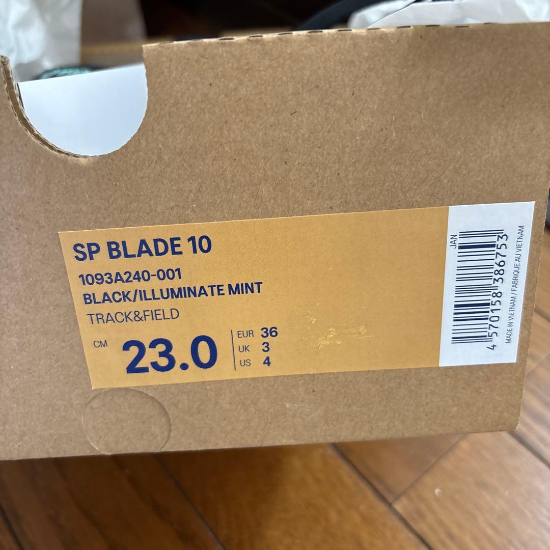 アシックス　陸上競技　スパイク　23cm