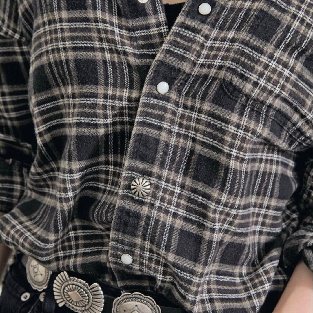 L'Appartement♡REMI RELIEF check shirt