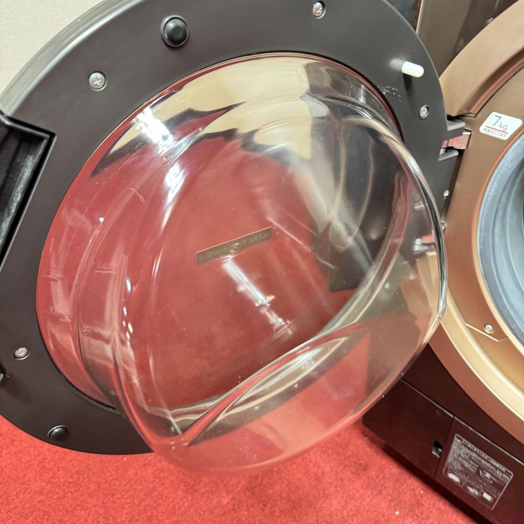 東京23区送料無料　超美品東芝ドラム型洗濯乾燥機　12/7㎏　ドラム内清掃済み