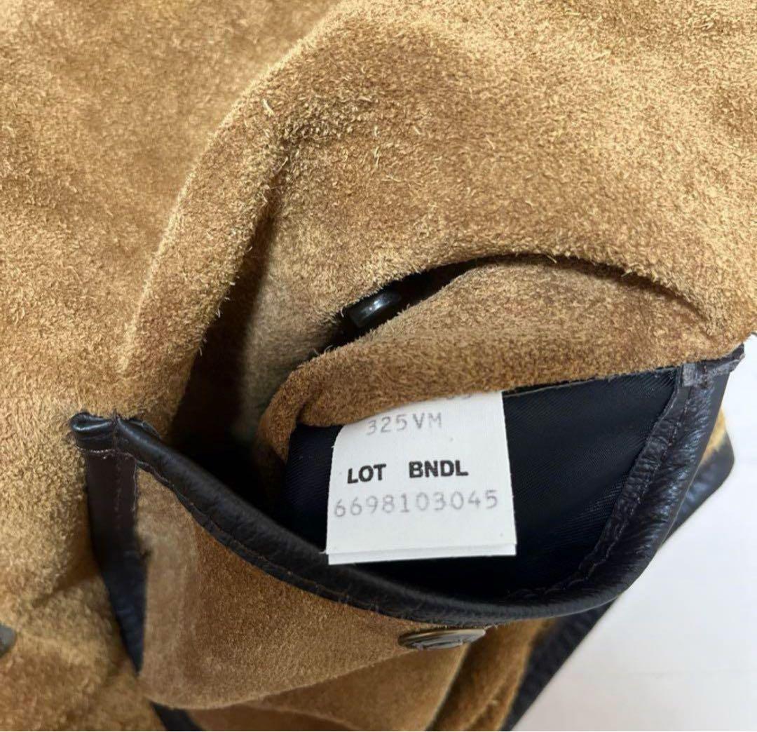 米国製 Schott メンズM レザーベスト ショット