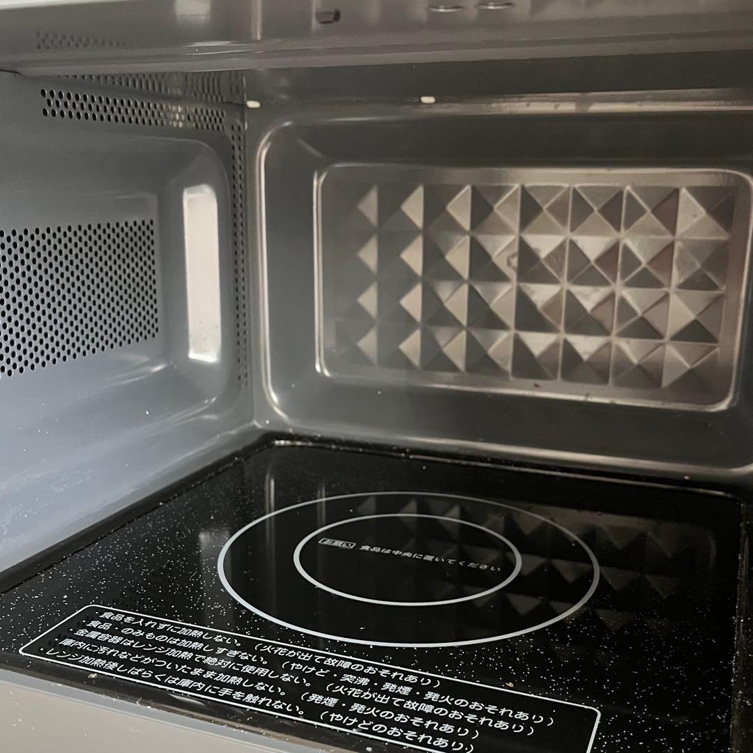 ダ*ン様 25年製　保証書、送料込YAMAZEN 電子レンジ 18L ブラック