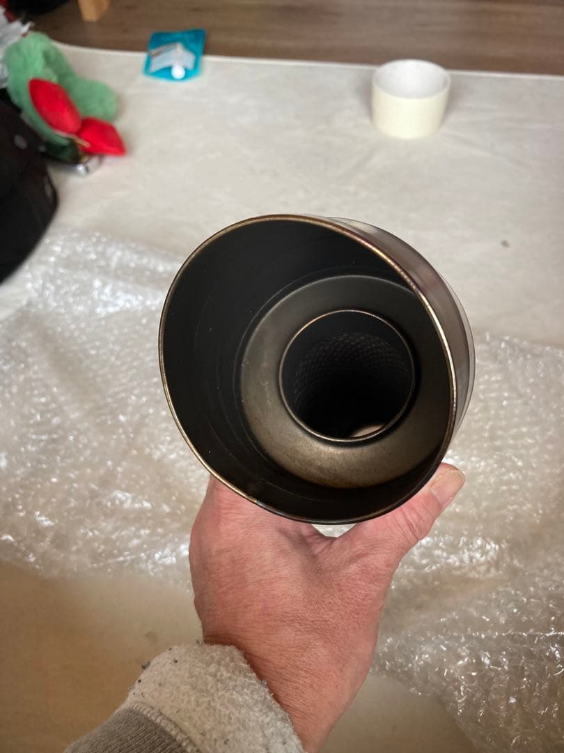 チタンサイレンサー・メガホンGP φ60.5.内50㎜パンチング