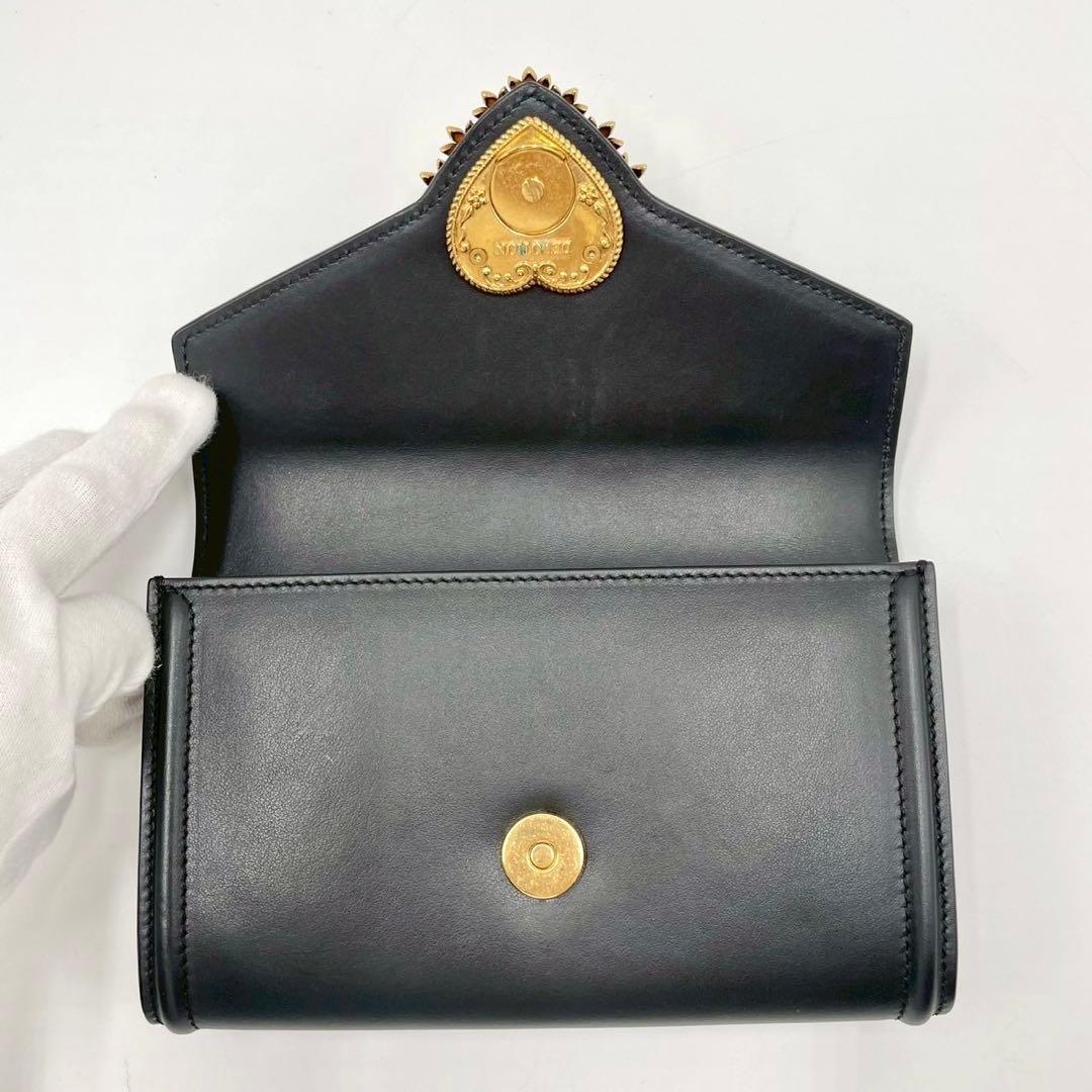 【未使用に近い】 DOLCE&GABBANA ディヴォーション ショルダーバッグ