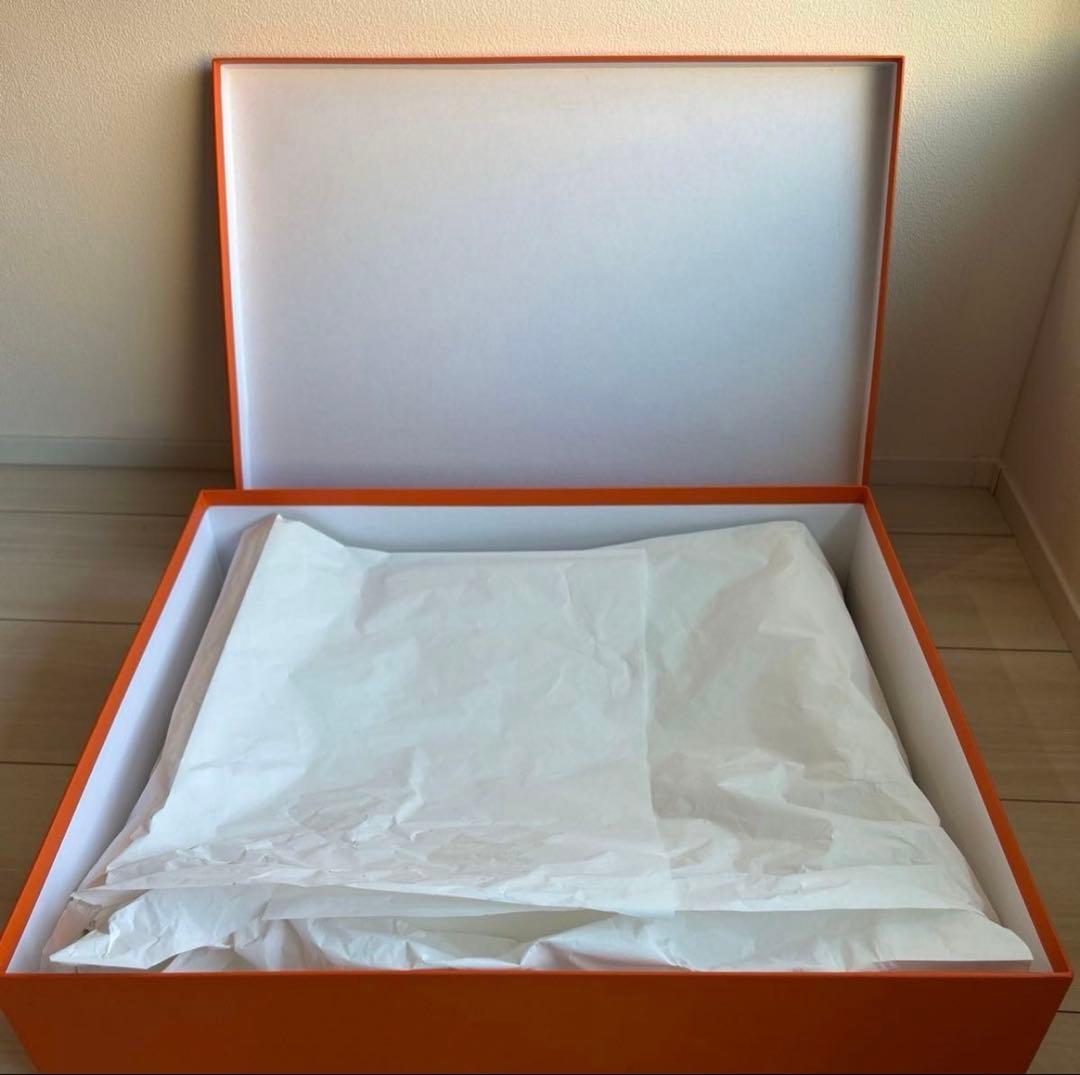 HERMES エルメス 空箱 大型 ショール 横50×縦40×高12cm 空き箱