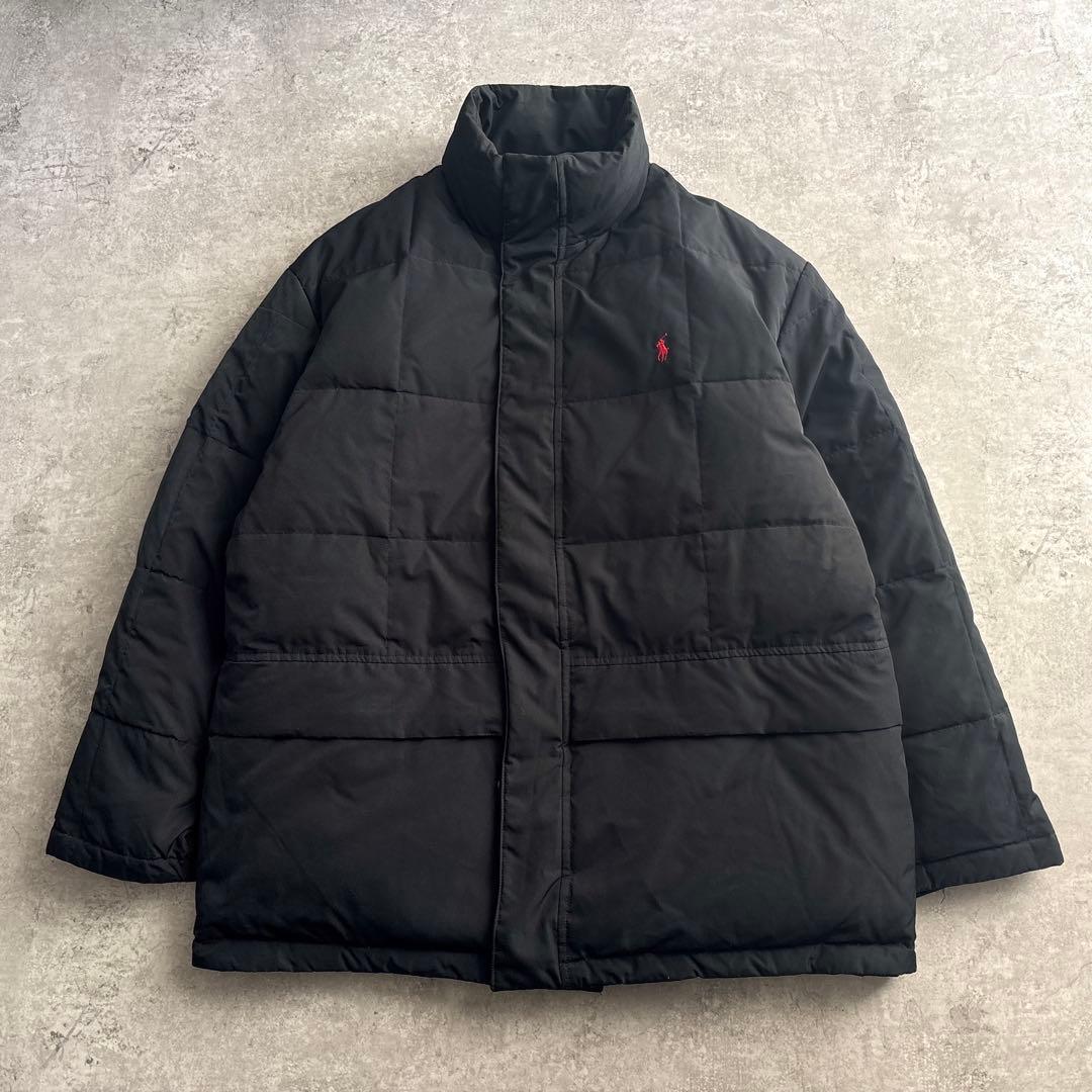 POLO RALPH LAUREN【LL】リバーシブル ダウンジャケット 黒