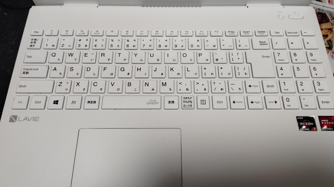 Windowsノート本体 NEC LAVIE N1566/A Ryzen 7 4700U