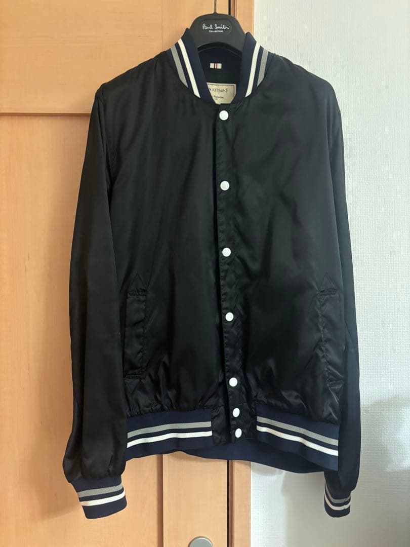 メゾンキツネ スタジャン テディジャケット XL 美品