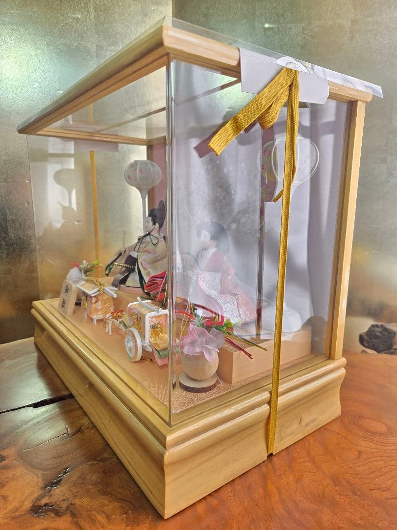 【一点限り】雛人形 ケース飾り　K58