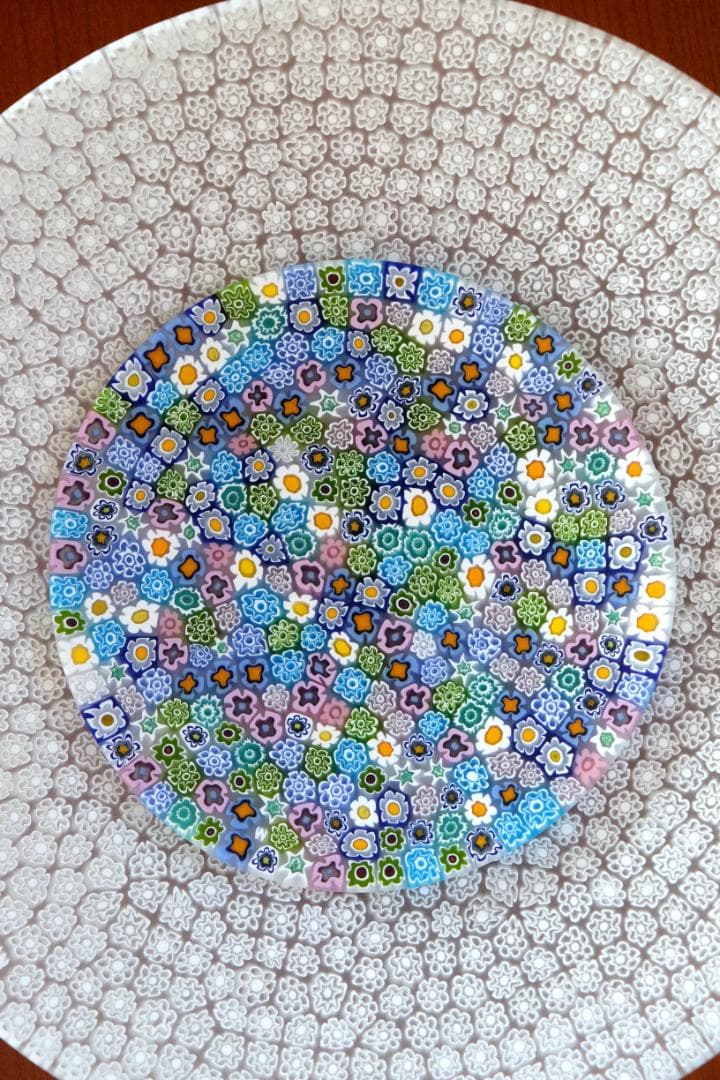 ミルフィオリ エルコーレモレッティ プレート 皿 黒木国昭/藤田喬平/田子美紀