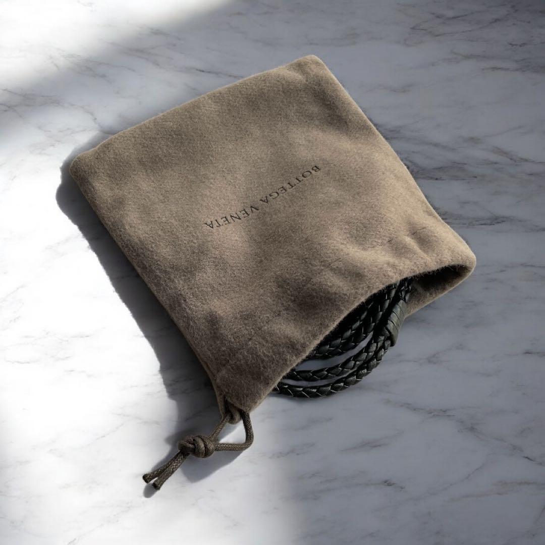 【BOTTEGA VENETA】イントレチャート リング付 ネックストラップ