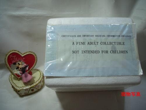 ディズニー　ミッキー＆ミニー・バレンタイン　ジュエリー＆ミュージックボックス