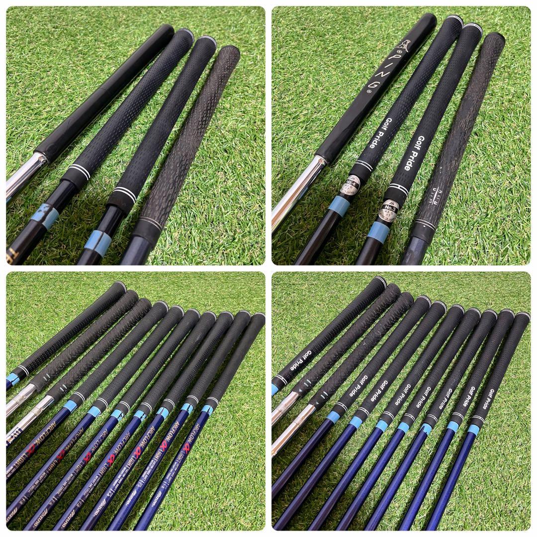 これからゴルフを始める方にオススメ ミズノ他 メンズゴルフクラブ豪華14本セット